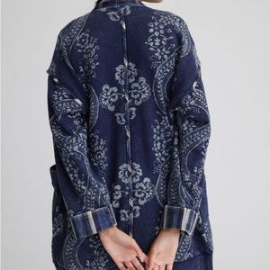 Pilcro Quiltec Denim Kimono Jacket